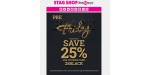 Stag Shop discount code
