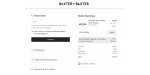 Baxter & Baxter discount code
