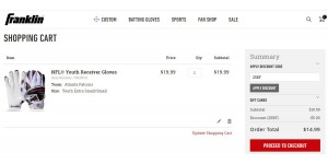 Franklin Sports coupon code