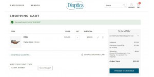 Dioptics Sunwear coupon code