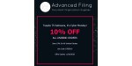 Advanced Filing discount code