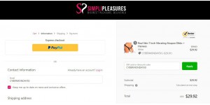 Simpli Pleasure coupon code