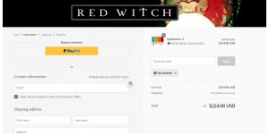 Red Witch coupon code