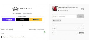 Mentionables coupon code