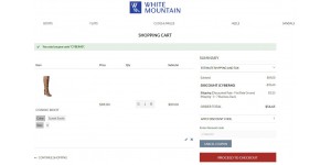 White Mountain coupon code