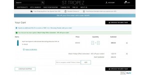 St Tropez coupon code