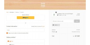 Live Live & Organic coupon code
