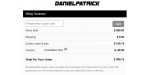 Daniel Patrick discount code
