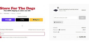 Store For The Dogs coupon code