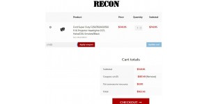 Recon coupon code