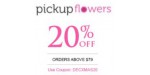 Pickup Flowers discount code