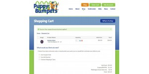 Puppy Bumpers coupon code