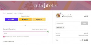 Bible Belles coupon code