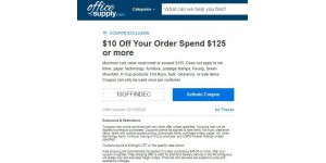 Office Supply coupon code