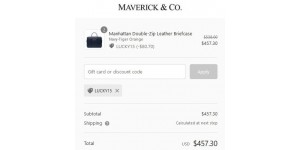 Maverick & Co coupon code
