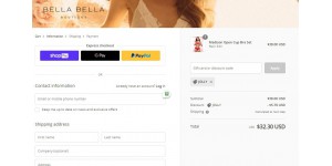 Bella Bella Boutique coupon code
