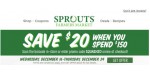 Sprouts Farmers Market discount code