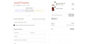 Scarf Room coupon code
