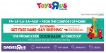 Toys Rus Canada discount code
