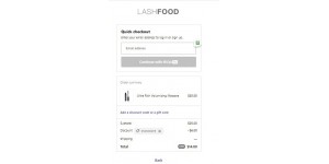 Lash Food coupon code