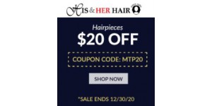 His & Her Hair coupon code