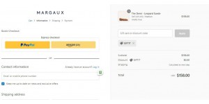 Margaux coupon code