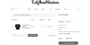 Life And Wisdom coupon code