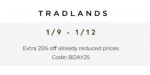 Tradlands discount code