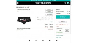 Customized Girl coupon code