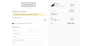 Masorini coupon code