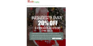 Role Cosplay coupon code
