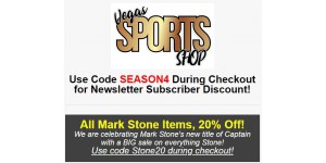 Vegas Sports Shop coupon code