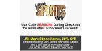 Vegas Sports Shop discount code