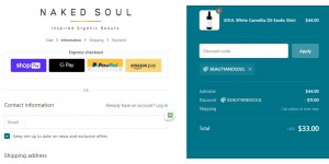 Naked Soul Beauty coupon code