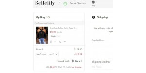 Bellelily coupon code