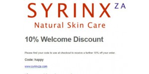Syrinxza coupon code