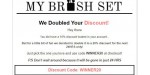 My Brush Set coupon code