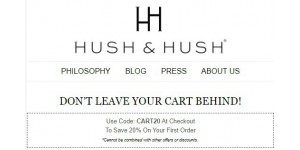 Hush & Hush coupon code