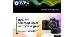 Wex Photo Video discount code