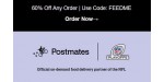 Postmates discount code