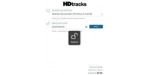 HDtracks coupon code