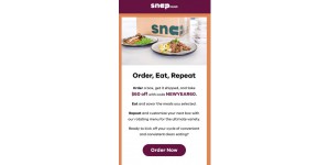 Snap Kitchen coupon code