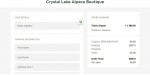 Crystal Lake Alpacas Boutique discount code