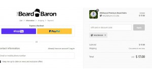 The Beard Baron coupon code