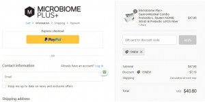 Microbiome Plus coupon code
