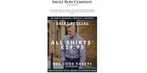 Savile Row Company coupon code