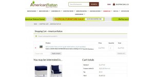 American Rattan coupon code