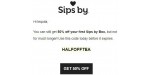 Sips By discount code