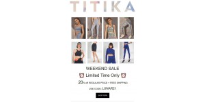 Titika Active Couture coupon code