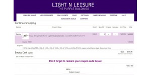 Light N Leisure coupon code